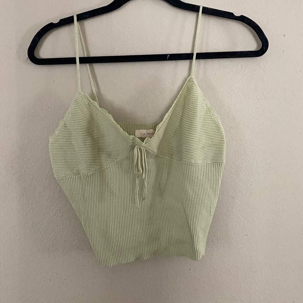 Light green PacSun top